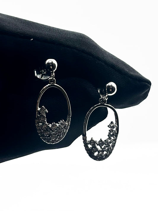 Sterling Silver Drop Cascade earring