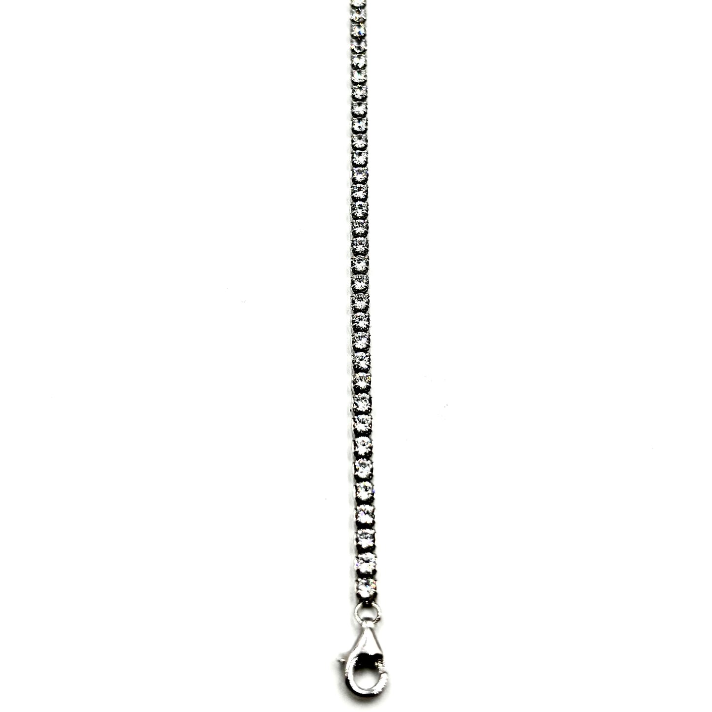 Classic Dainty Sterling Silver Tennis Bracelet