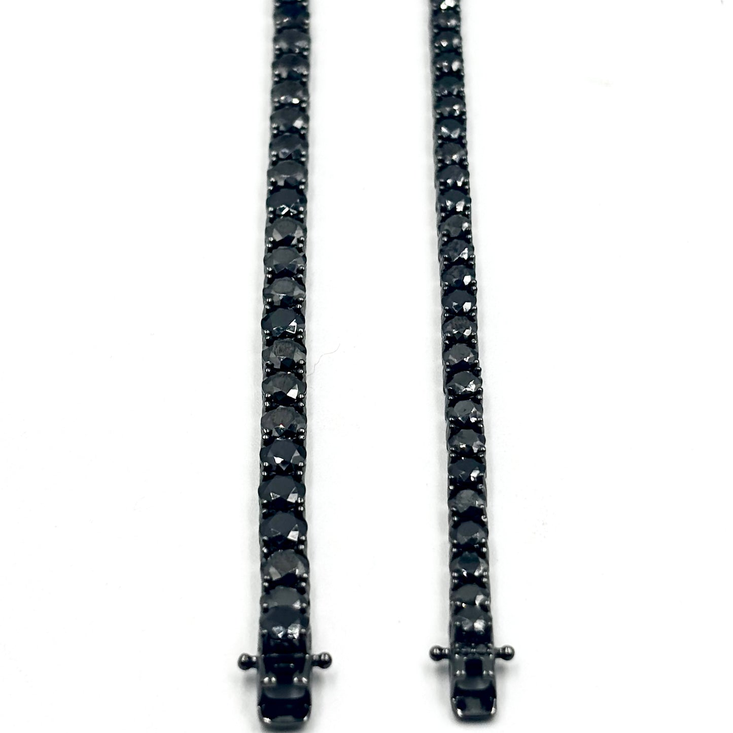 Midnight Black Tennis Bracelet