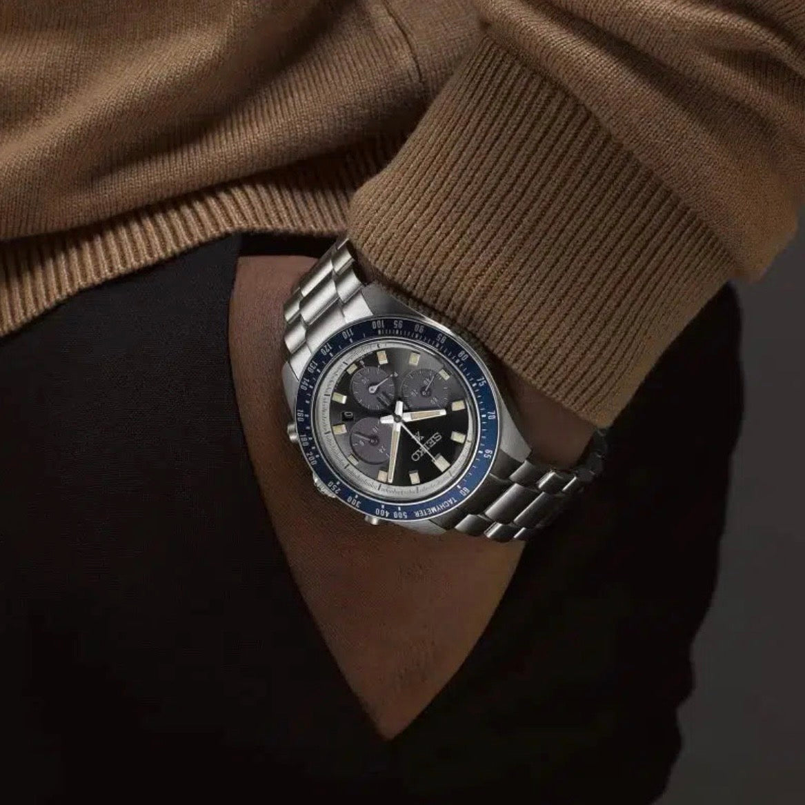 SEIKO PROSPEX GRAND TOURING SOLAR SPEEDTIMER CHRONOGRAPH