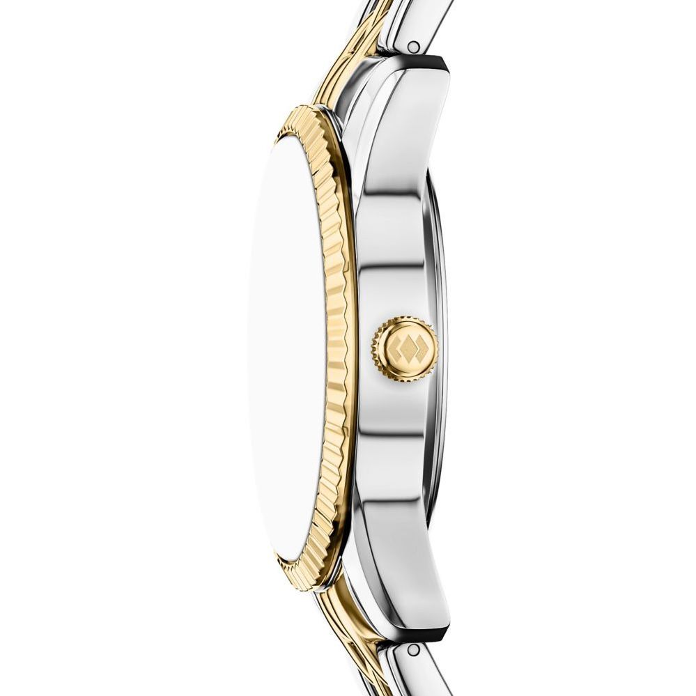 Fossil Women’s Scarlette Three-hand Day-Date Two-Tone Stainless Steel Watch