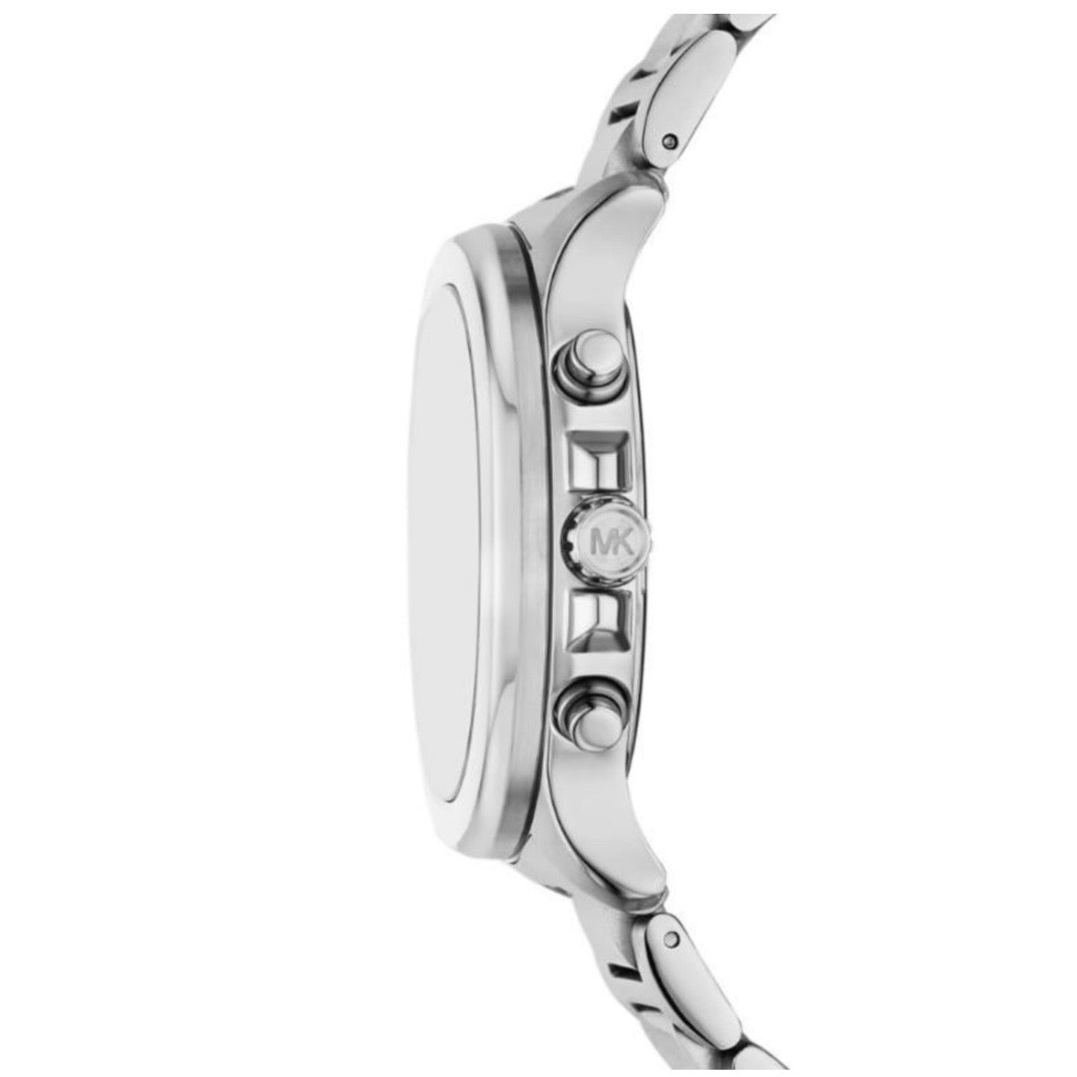 Michael Kors Sage Mens Silver Stainless Steel Strap Watch