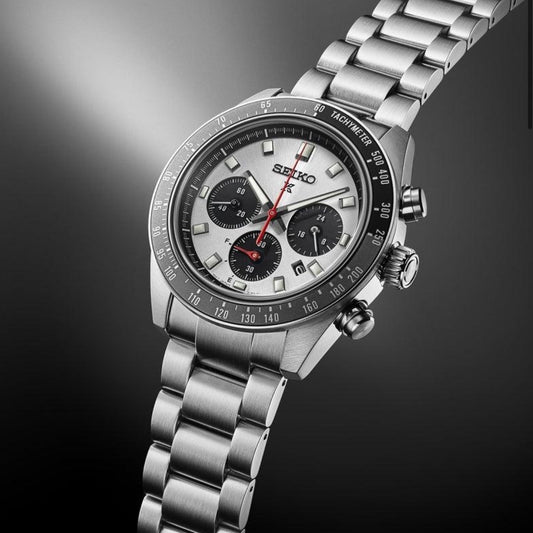 SEIKO PROSPEX SPEEDTIMER GO LARGE SOLAR CHRONOGRAPH WATCH