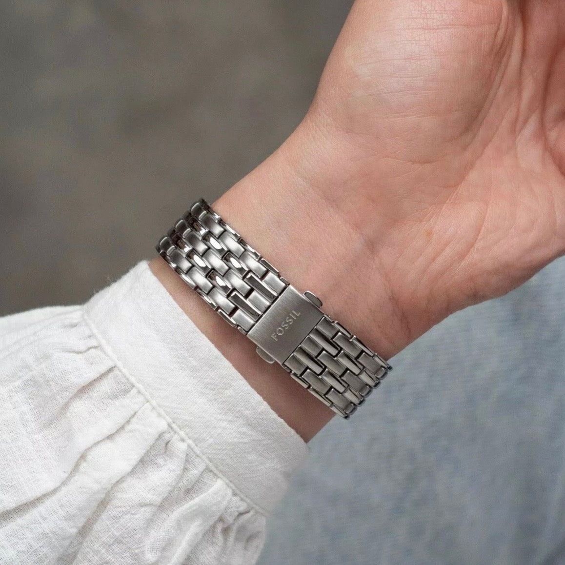 Fossil Women's Raquel Sun Moon Multifunction, Stainless Steel Watch